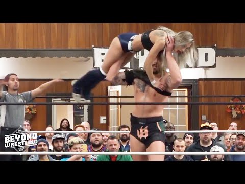 [Free Match] Josh Briggs, Anthony Greene, Ava Everett v. Shook Crew | Beyond Wrestling (Intergender)