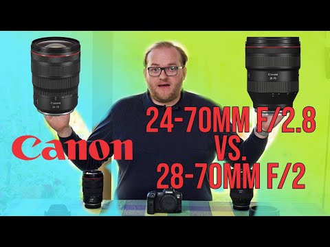 Canon RF 24-70mm F/2.8 VS. RF 28-70mm F/2 - Which Pro Standard Zoom to Choose?