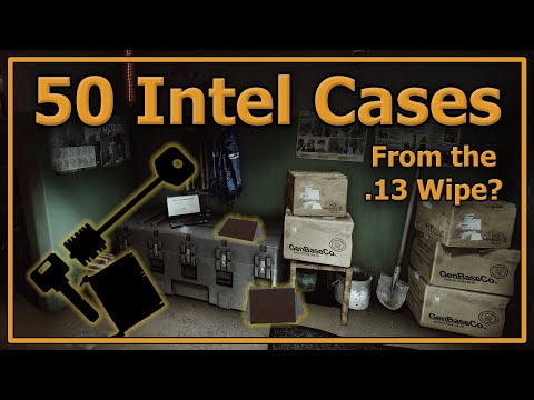 Loot From 50 Intel Scav Cases | 0.13 Wipe | IS IT WORTH IT?