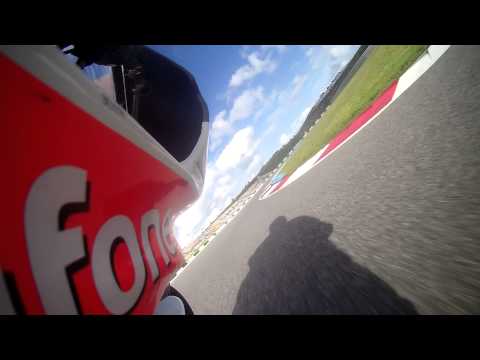 Portimao March 2013 on board ex Eugene Laverty 2009 CBR600RR