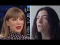 Taylor Swift REACTS To Lorde's 'Man of the Year' Music Video