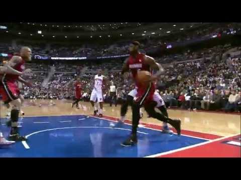 LeBron James Posts a Triple-Double Against the Pistons