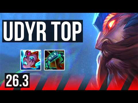 UDYR vs MORDEKAISER (TOP) | EUW Grandmaster | 26.3
