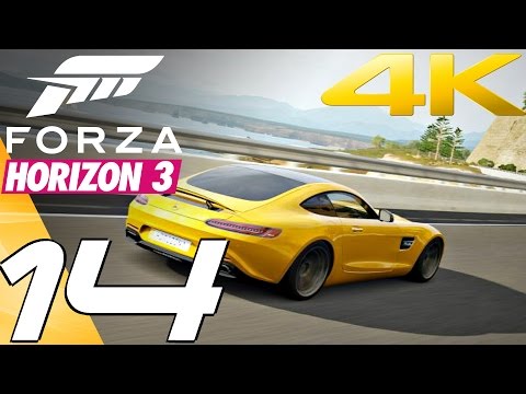Forza Horizon 3 - Gameplay Walkthrough Part 14 - Mercedes-Benz AMG GT [4K 60FPS]