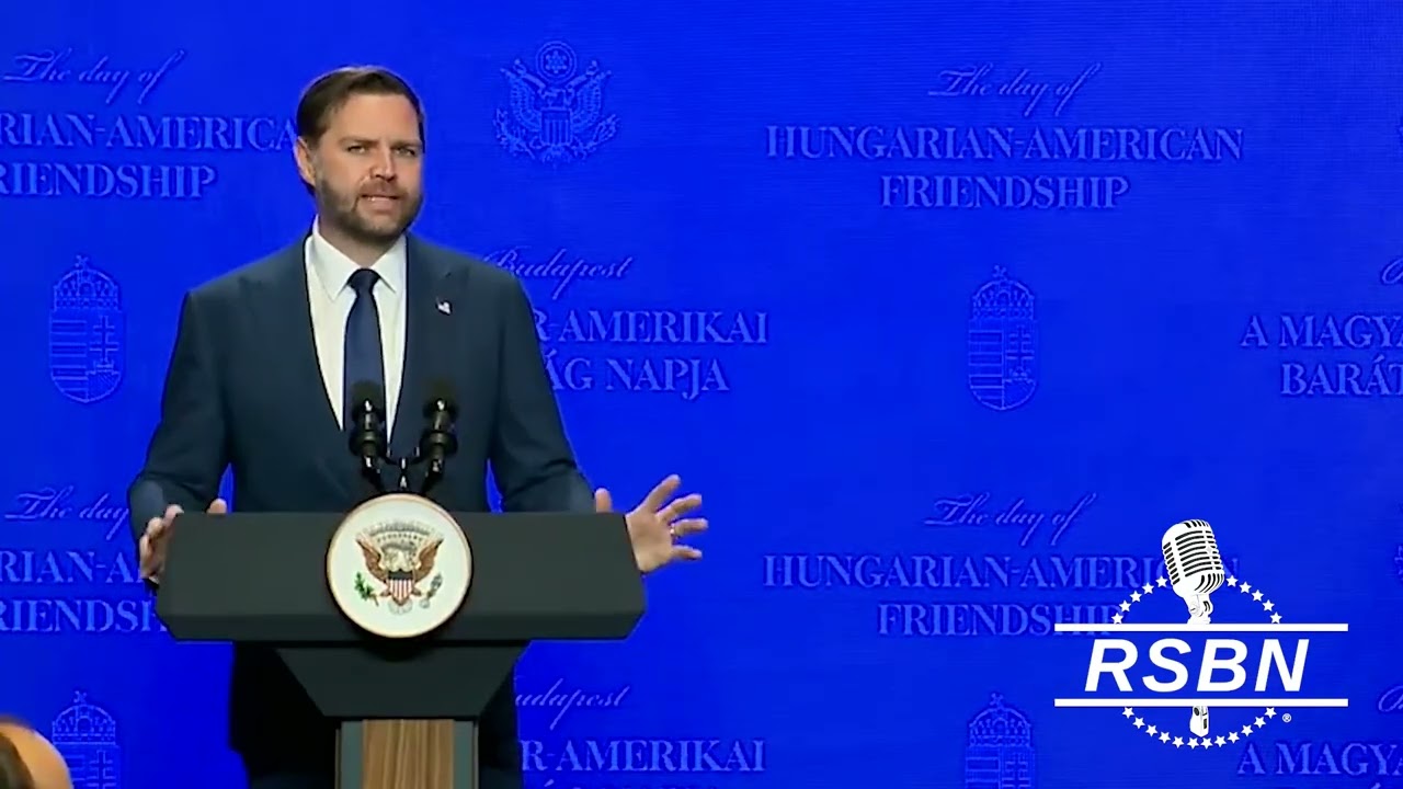 WATCH: Vice President Vance Delivers Powerful Remarks in Budapest, Hungary - 04/07/26