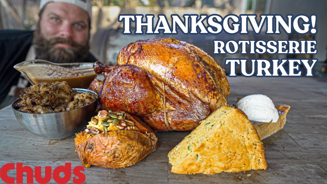 A BBQ Thanksgiving Feast! | Chuds BBQ