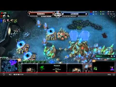 Starcraft 2 2011 Championship Naniwa VS Leenock Finals Game 5