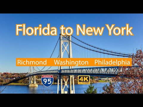 Traveling I-95 North Roadtrip - Richmond, Washington, Philadelphia, UpState NY