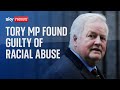 Tory MP Bob Stewart who told activist 'go back to Bahrain' found guilty of racial abuse