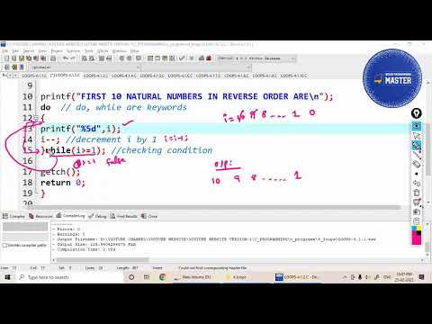 C Program To Reverse A Number Using Do While Loop