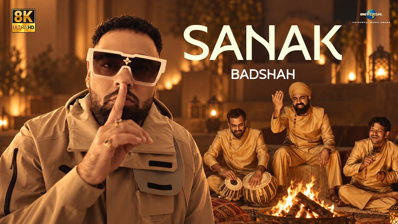 Badshah - SANAK (8K/4K Music Video) | 3:00 AM Sessions | Tera Ishq Nachanda Ve Sajna