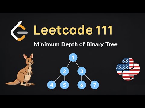 Minimum Depth Binary Tree Leetcode 111 Java Solution