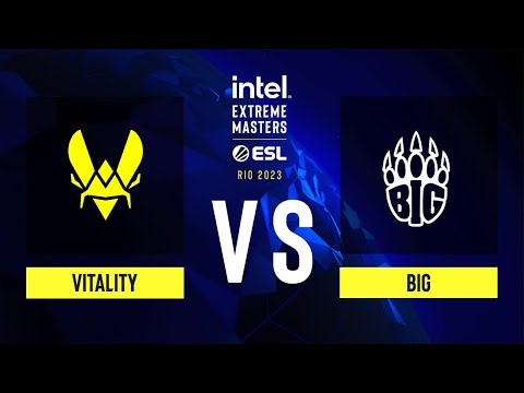 Vitality vs. BIG - Map 2 [Mirage] - IEM Rio 2023 - Quarter-final
