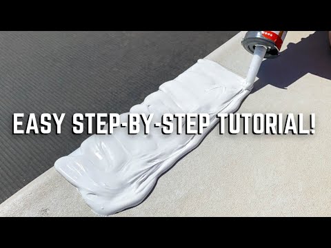 DIY RV Roof Repair - How to Repair a Tear in Your RV Roof