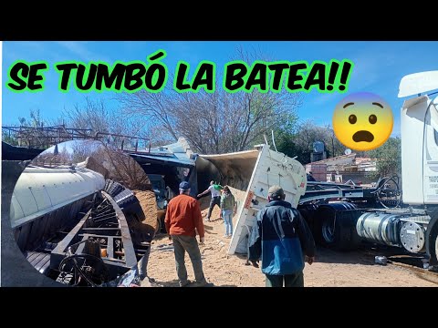 Se tumbó la batea del Scania!!!😨😱