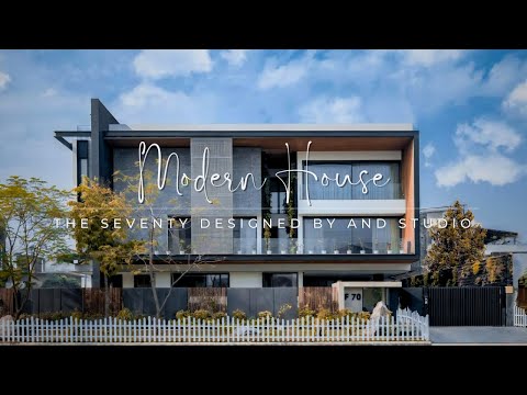 Urban Fabric Modern Architecture Design: The Seventy House in India by AND Studio