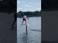 BEGINNER LEARNS HOW TO RIDE AN ELECTRIC FOIL