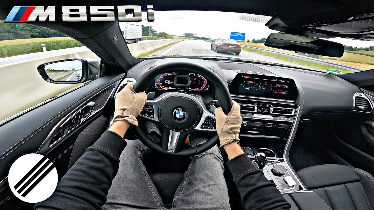 2020 BMW M850i Coupe Goes for Top Speed Run on Highway, Begs for ...