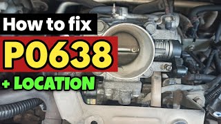 OBD Code p0638 Guide to Repair