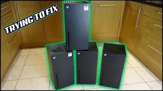 Trying to FIX 4x XBOX SERIES X FRIDGES