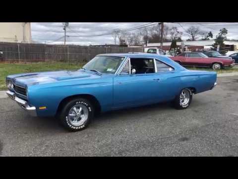 1969 Plymouth Roadrunner, 4 speed 383 v8