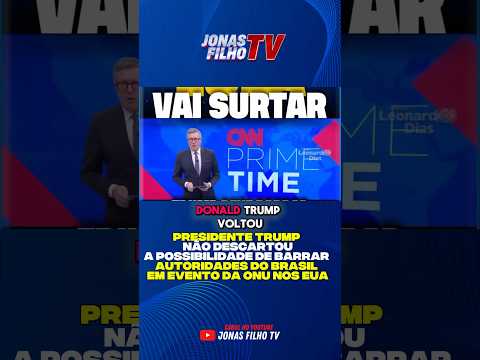 Trump vai barrar autoridades brasileiras em evento da ONU #noticias #política #governo