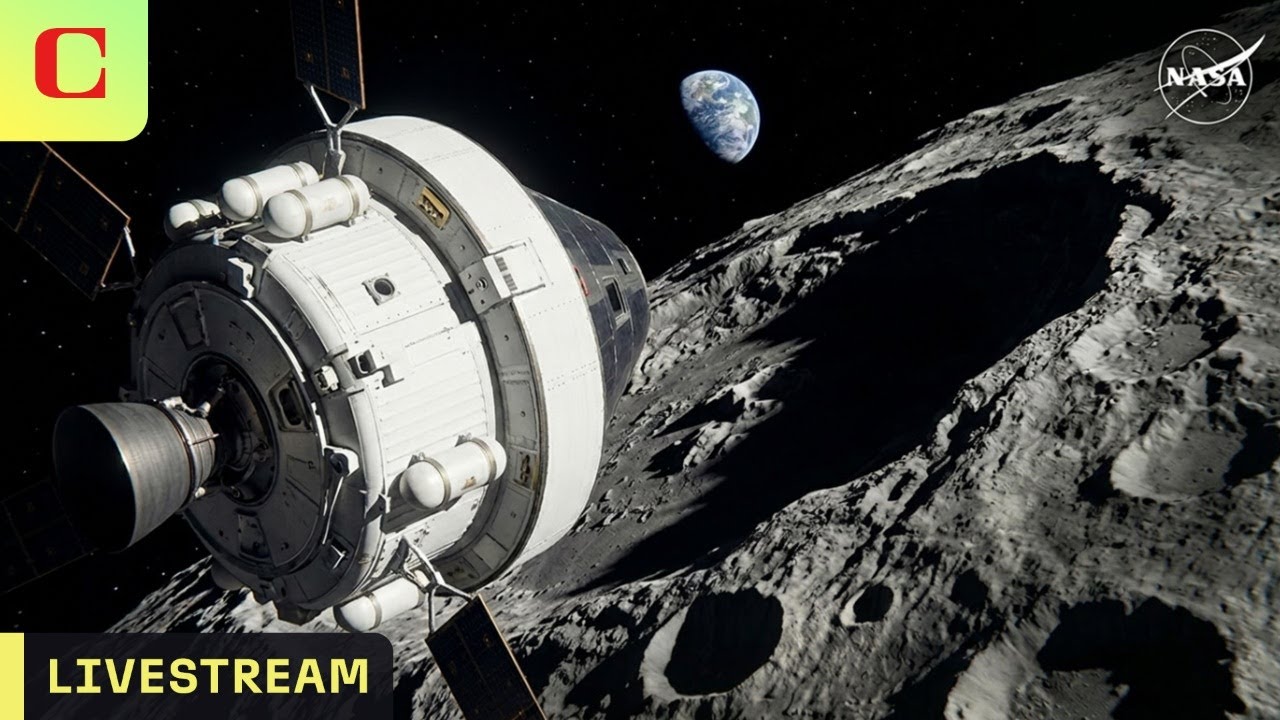 NASA's Artemis II Moon Flyby Livestream