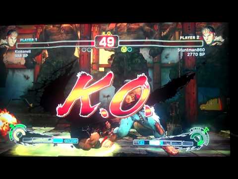 kiokenvii (Ryu) vs Stuntman860