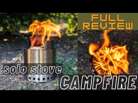 See the "Smokeless" Campfire - Solo Stove FULL Review!