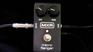 Dunlop M152 MXR Micro Flanger - відео 2