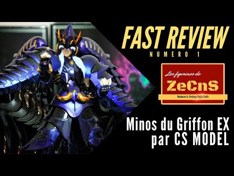Saint Seiya Myth Cloth - ZeCnS Fast Review - Minos du Griffon EX CS Model Review