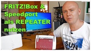 FRITZ!Box & Speedport als Repeater/Access Point nutzen.