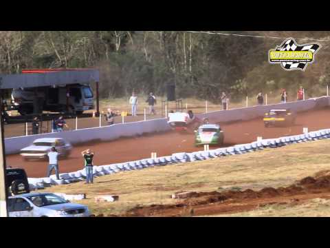 Acidente Junior Batistti - 5ª Etapa Catarinense de Velocidade na Terra 2013 - Chapecó