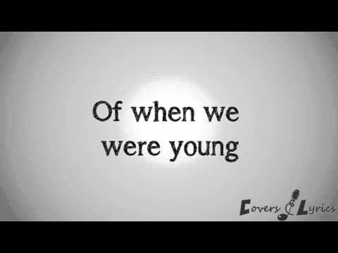 When We Were Young - Madilyn Bailey & KHS Cover (Lyrics video)