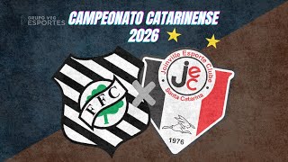 FIGUEIRENSE X JOINVILLE - AO VIVO