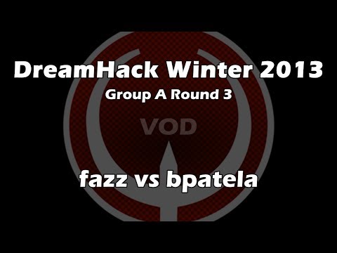 fazz vs bpatela - DreamHack Winter 2013 Group A Round 3 (Quake Live VOD)
