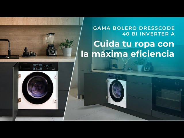 Máquina de Lavar Roupa Cecotec Bolero DressCode 840 BI 8 Kg 1350rpm A Branco Inverter Vapor video