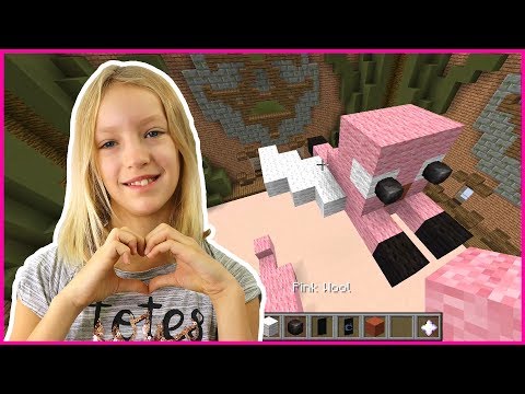 GamerGirl - Flying PIG???  Minecraft Build Battles