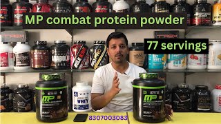 MP combat protein powder 6.2 lbs full review | Buy original at best price with GST bill