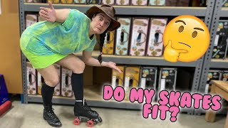 How do I know if my roller skates (and/or shoes?) fit correctly?