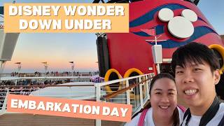 Disney Wonder: Embarkation Day & Concierge Room Tour 🚢