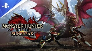 Monster Hunter Rise: Sunbreak - Trailer d'annonce - 4K | PS5, PS4