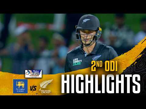 2nd ODI | Highlights | New Zealand Tour Of Sri Lanka | 17th November 2024