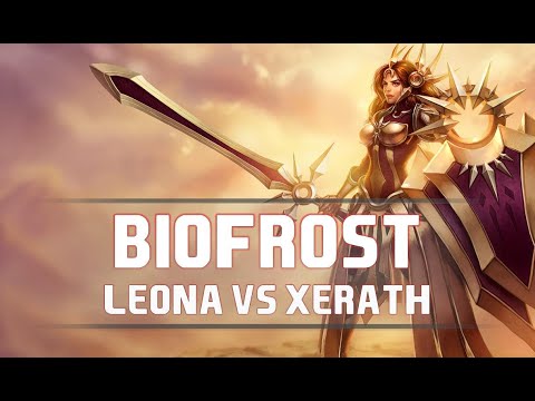 Biofrost as Leona vs Xerath - S8 SUPPORT Ranked Gameplay