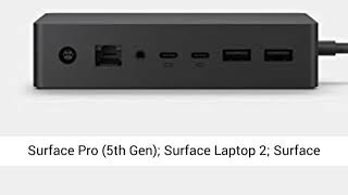 Microsoft Surface Dock 2  for Notebook, PC