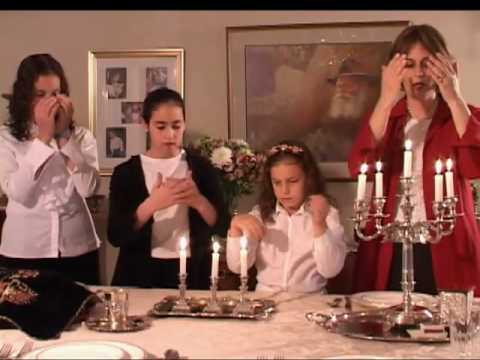 Lighting Shabbos Candles with Rivka Denburg