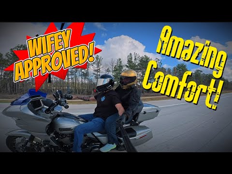 Ultimate comfort upgrade for your motorcycle! bad boyz cyclez!