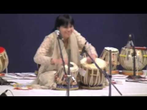 Anuradha Pal - Tabla Solo at Guru Poornima 2012