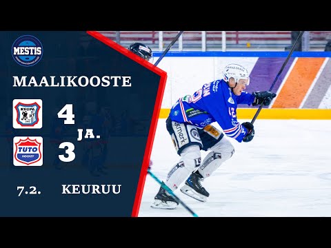 Maalikooste KeuPa HT - TUTO Hockey 7.2.2025 (4-3 ja.)