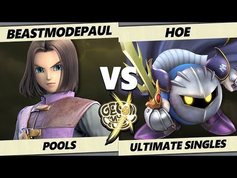 GOML X - BeastModePaul (Hero) Vs. Hoe (Meta Knight) Smash Ultimate - SSBU